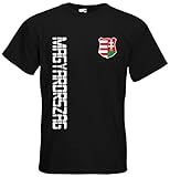 ungarn trikot adam szalai Aufdruck: Premium Flex Ungarn Magyarorszag T-Shirt Trikot Basic EM-2021 Schwarz L