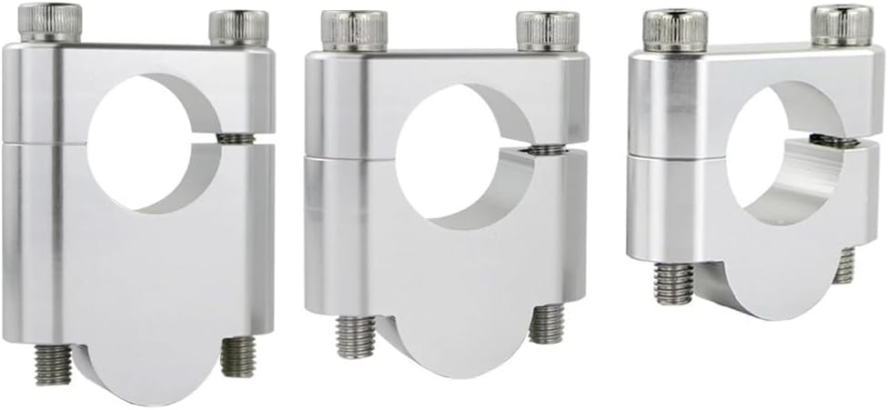 Handlebar Risers Motorcycle Motorcycle 22mm 7/8" Fat Bar Handlebar Mounting Riser with Clamps for CRF150 CRF230L CRF300L CRF250L XR250R XR600R XR650L