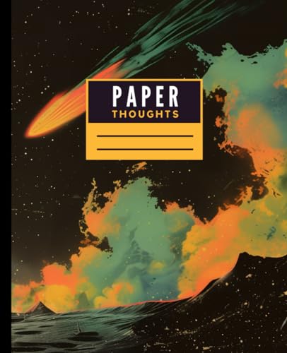 Composition Notebook College Ruled: Deep Impact Vol. #1 , Colorful Cover of Prehistoric World, Aesthetic Writing Journal for School, College, Work, & Sketching: Great Size for taking Notes!