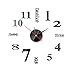 Produktbild Futaikang Wandsticker mit 3D-Zahlen, Wanduhr, zum Selbermachen, für Wohnzimmer, Schlafzimmer, Büro