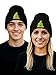 Produktbild United Labels The Grinch Wintermütze, Schwarz, Strickmütze für Damen und Herren, Unisex Beanie Wollmütze, offizielles Merchandise
