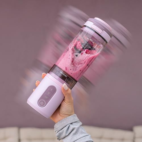 Mixeur Portable Cecotec Power Titanium Shake2Go – 180W, 600ml, 3 Programmes Automatiques - vue 3