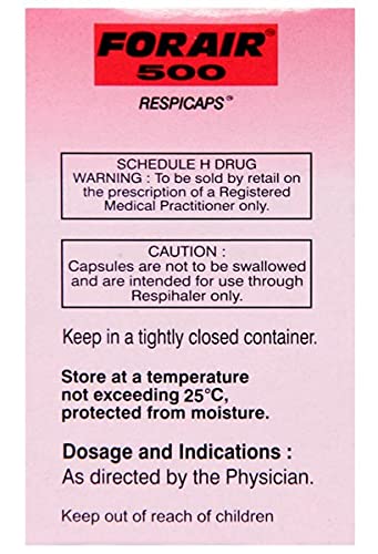 Forair 500 - Bottle of 30 Capsules