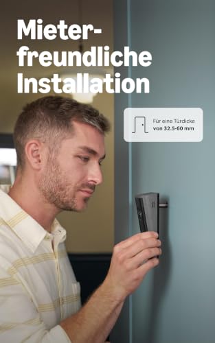 Ring Peephole Camera 2K, Video-Türspion (neueste Gen.), 32,5–60 mm Türstärke, Kabellose Türklingelkamera zur Selbstinstallation… – Ansicht 3