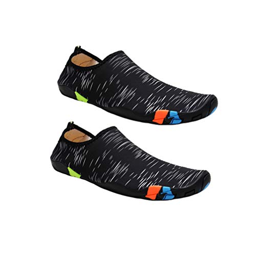 Sapatos aquáticos LIOOBO com bico descalço sola de drenagem sólida para natação, mergulho, surfe, pi