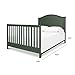 Davinci Hidden Hardware Twin/Full Size Bed Conversion Kit (M5789) in Forest Green