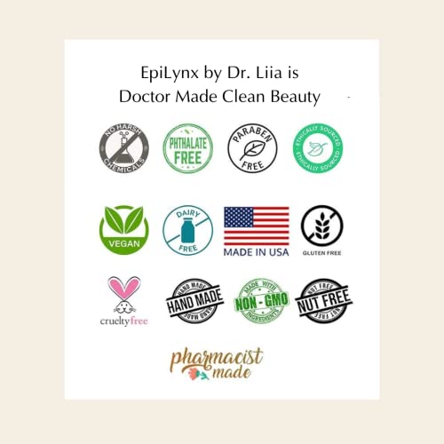 Epilynx By Dr. Liia Vegan Antioxidant Rejuvenating Face Serum - Vitamin C- Repairs Damaged Skin Barrier - Gluten Free For Sensitive Skin #TOP4