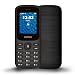 myPhone 2220 Tastentelefon, große Tasten, Farbdisplay 1,77", Akku 600 mAh, Fackel, Radio, mp3, Dual-Sim, bluetooth, Mobiltelefon für Senioren, beleuchtete Tasten, Schwarz, tastenhandy, seniorentelefon
