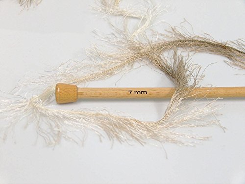 Extra Long Zermatt Long Eyelash Colorful Yarn, 50 Gram, 32 Yards, Beiges, Camel #TOP2