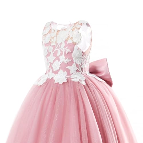 Flower Girl Dress for Wedding Sparkly Tulle Pageant Dresses for Girls3