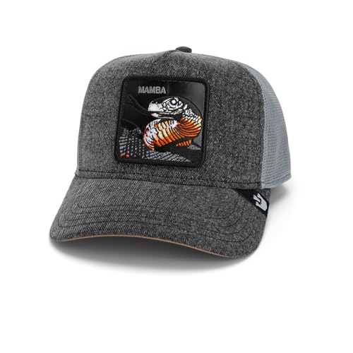 Goorin Bros. Core Combo - Gorra de camionero para hombre y mujer, color gris (La Mamba), talla única, Gris (la Mamba), talla única
