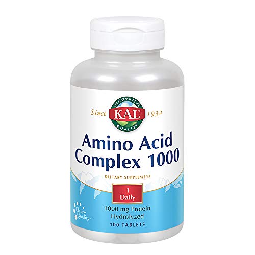 Kal Amino Acid Complex Tablets, 1000 Mg, 100 Count #TOP16