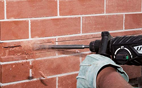 HiKOKI Bohr- & Meißelhammer DH28PCY2 (850W, 3.0 J, 28 mm Bohrleistung in Beton, SDS-plus-Werkzeugaufnahme, Überlast-Rutschkupplung, Antivibrationssystem, Zubehör, Koffer) – Bild 7