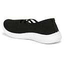 Hanna Women's Casual Knitted Sole Comfortable Grip Slip On Sneaker for Office (HeartBlack-5) gallery image