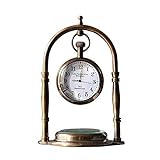 tischuhr messing antik ?? GIVE THE GIFT WORTHY OF DISPLAYING -- If you are looking for an extremely thoughtful and generous gift to give that classy friend or family member, then you found a treasure with our finely-crafted Verona Clock! Our premium wooden pendulum clocks are the perfect decor to be admired in any home! Each of our wooden wall clocks is beautifully-designed and carefully-crafted so that you can give a gift that can be appreciated for years to come.