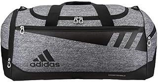 adidas Unisex Team Issue Small Duffel Bag, Onix Jersey/Black, ONE SIZE