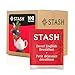 Stash Tea Decaf English Breakfast Black Tea, 100 Count Box in Foil (packaging may vary)