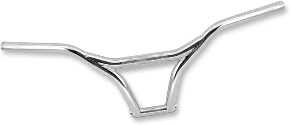 BMX/freestyle reinforced steel chrome high handlebar
