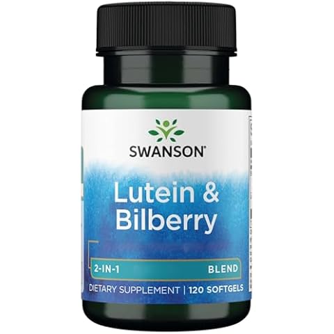 Swanson Lutein & Bilberry Softgels, 120 Count Cover