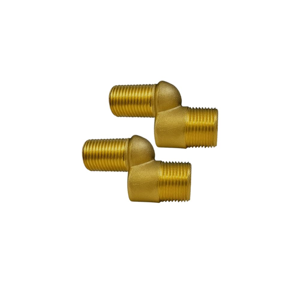 Viking Brass Wall Mixer Legs (Pair) – Brass Finish Plumbing Legs for Bathroom – 20mm (3/4") & 15mm (1/2") Thread Sizes,Both Outer – Smooth Operation & Precision Control-image-42