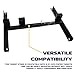 Highwild Adjustable Target Stand Base for Paper Shooting Cardboard Silhouette H Shape Stand Base for Shooting Range 1x2 Wooden Target Station Setup - 1 Pack