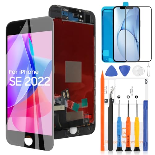 Incell Écran LCD pour iPhone SE 2022 Écran LCD 3D pour iPhone SE3 SE 3ème génération Écran tactile Digitizer Assemblée Remplacement A2783 A2595 A2785...