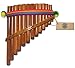 Beautiful InkaTumi Decorative 13 Pipes Curved Pan Flute - Artisan handmade in Peru