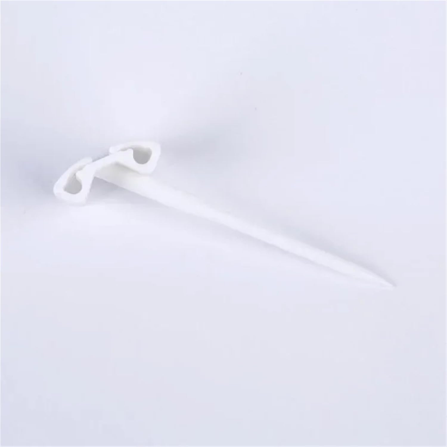 40pcs Plastic Pricing Needles Card Spike Price Tag Holder Label Table Number Stand Display Bread Bakery Party Supply(Red)