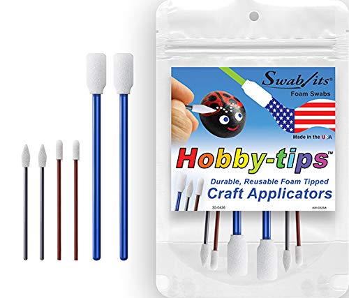 Swab-its® Hobby-Tips™ Durable & Reusable Craft Applicators: 87-8206