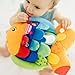 Melissa & Doug K’s Kids, Flip Fish Stuffed Animal, Soft Baby Book, Multi-Textured Squeaking & Crinkling Infant Sensory Toys for Babies with Baby Mirror, Tummy Time Toys for Infants Ages 0–9 Months