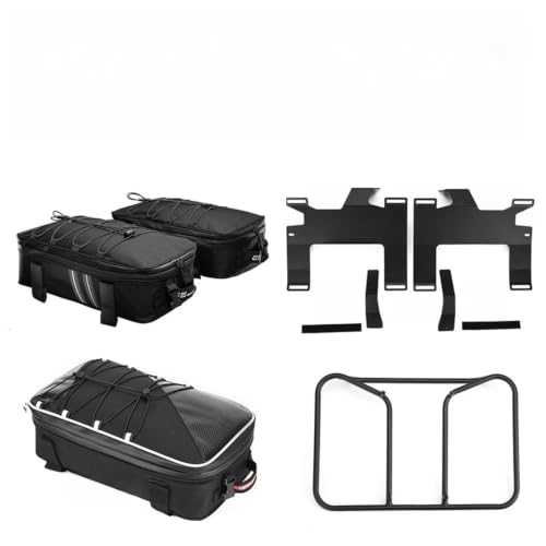 Porte-bagages moto BMW R1250GS R1200GS solution vibrations et manque de place