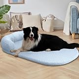 Kühlendes Hundebett, waschbares Hundekühlbett, orthopädisches kühlendes Hundebett, Kühlmatte, erhöhtes kühlendes Hundebett, tragbares kühlendes Hundebett mit rutschfester Unterseite für Haustiere