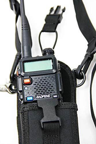X-Fire® ‘Radio Strap’ Washable Firefighter Ems Portable Radio Shoulder/Duty Belt Holder W/Anti-Sway Strap #TOP1