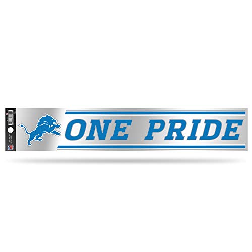 Rico Industries Tailgate Sticker, 3 x 17-inches, Detroit Lions, Primary