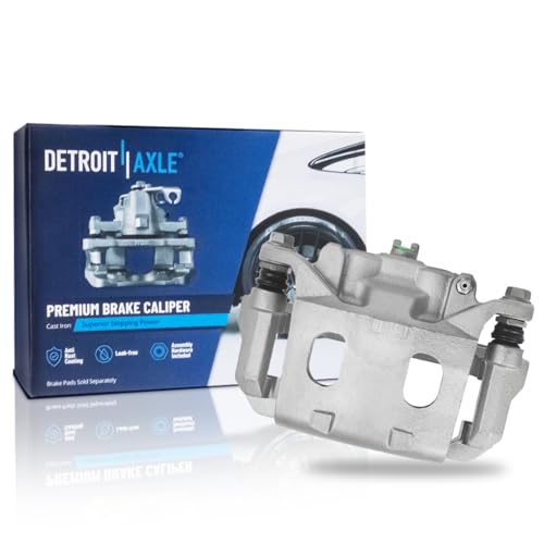 Image of Detroit Axle - Front Left Brake Caliper w /Bracket for Nissan Murano