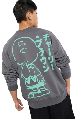Image of Max URB N Men Oversized Peanuts Sweatshirt