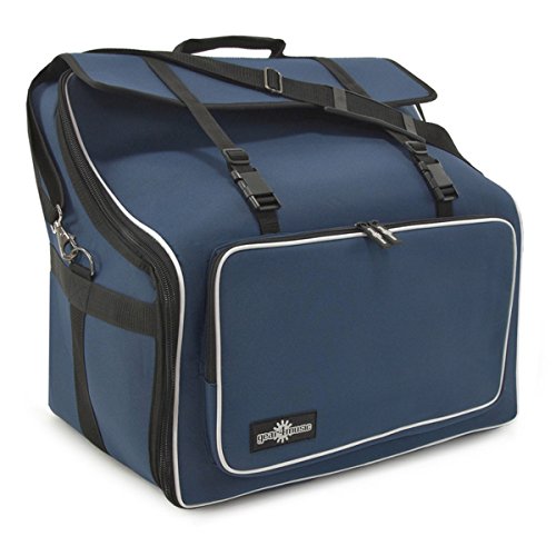 Gear4Music Deluxe-Gig-Tasche Akkordeons mit 41 Tasten/120 Bässen