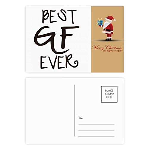 Cartes postales Saint-Valentin Amour Père Noël rompre la routine amoureuse avec Best BF Ever