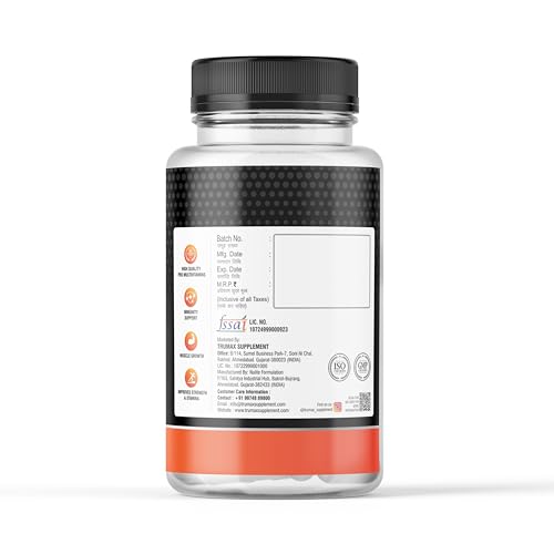 Image of Pro Multivitamins Capsules 60 Counts with Essential Minerals, Zinc & Vitamins for Stamina & Immunity Daily Supplement for Men & Women