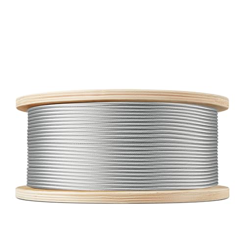 Câble avion T316 de 0.9 cm pour rénover une balustrade de terrasse