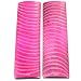 EZSMITH Bone Handle Scale Set - (Antelope Jigged) - (Dyed/Stabilized) - (Pink) - (4.50 x 1.25 x 0.25) - (Premium Quality)