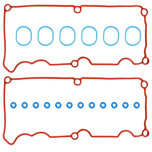 VS50529R Valve Cover Gasket Set for Ford Explorer Ranger,Land Rover LR3,Mazda B4000,Mercury Mountaineer,MS96123 Intake Manifold Gasket,2000 2001 2002 2003 2004 2005 2006 2007 2008 2009 2010 2011 4.0L