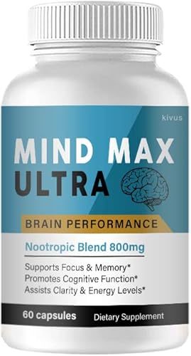 kivus (Individual) Mind Max Ultra - Mind Max Ultra Brain Performance (60 cápsulas)