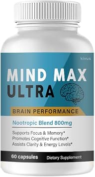 Single Mind Max Ultra - Mind Max Ultra Brain Performance 60 Capsules