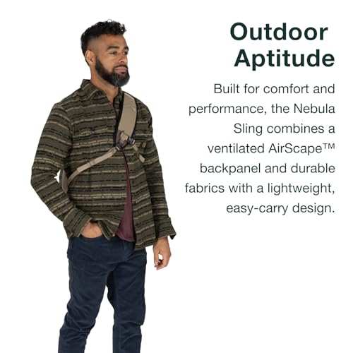 Osprey Nebula Shoulder Sling Bag, Cascade Blue/Coal Grey Heather by Osprey - Image 6