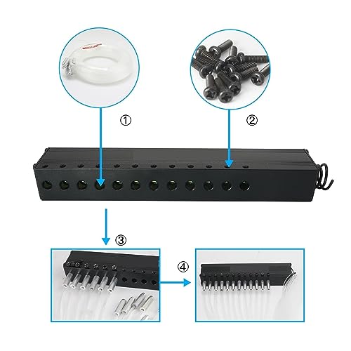 Luces de techo for la decoración interior del coche estilo cielo estrellado 6W 4