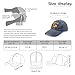 FCaw F Funny Black Bird Hats for Women Fashion Washed Distressed Baseball Caps