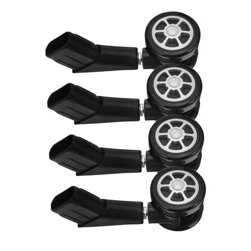 jojofuny 4pcs Office Chair Casters Wheels Swivel Chair Castor Wheels Stem for Hardwood Floors Carpets