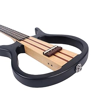 WUISOLQP Ukulélé 26 pouces Connexion électrique Écouteur Présent comme Cadeau Mini Guitare - Les Beatles, Paul McCartney, John Lennon, RIngo Starr, George Harrison WUISOLQP Ukulélé 26 pouces Connexion électrique Écouteur Présent comme Cadeau Mini Guitare – Image 5