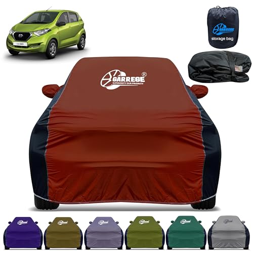 Image of Car Cover for Datsun Redi Go All-Weather & Scratch Protection with Mirror & Antenna Pockets | Washable Fabric | Custom Fit | Premium Multicolor | We Send Any One Color from Showing Image